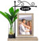 Tukeoo Idee Cadeau Femme Cadre Photo 10×15 cm avec Verre Double Face Original Cadeau Noel Personnalisé Cadeau Maman pour Noel Fête des Mères Anniversarie Cadeau Couple