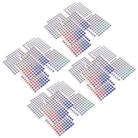 DIYEAH 1600Stücke Selbstklebende Qc Passed Aufkleber Für Qualitätstest Runde Für Lager Und DIY Anwendungen