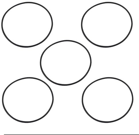 YINETTECH 5 Stück O-Ring 151120 Ersatz OR-34 Gummidichtungsringe Kompatibel mit Pentek Wasserfiltergehäuse 98 X 105 X 3,5 Mm