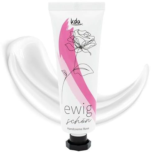 kda Handcreme Rose ewig schön 50 ml - Handbalsam Made in Germany - Körperpflege Lotion Geschenk Muttertag Muttertagsgeschenk Schönheit Handpflege Geschenk Frauen Mama (10)