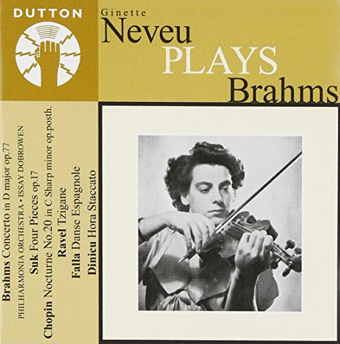 Ginette Neveu Plays Brahms