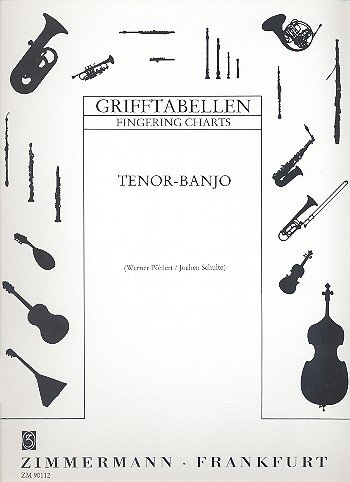 Zimmermann Fingering Chart for Tenor Banjo