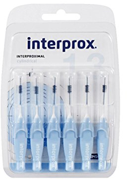 Interprox Interdentalbürsten hellblau zylindrisch 6 Stück, 3er Pack (3x 6 Stück)