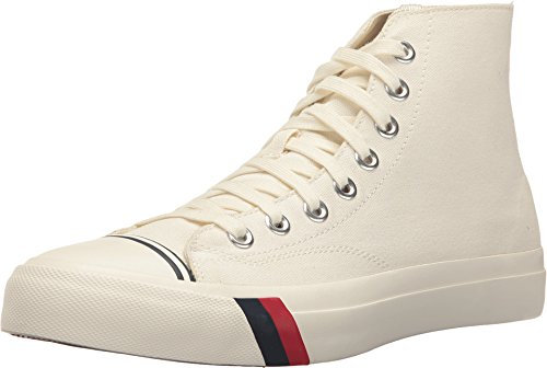 Pro-Keds Herren Royal Hi Classic Canvas Turnschuh, Weiss/opulenter Garten, 42 EU