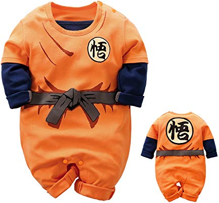 IURNXB Cartoon Design Body Bébé Manche Longue Nouveau-né à Courtes Pour Garçons et Filles