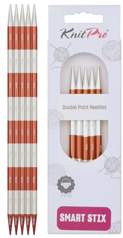 KnitPro Smartstix Double Pointed Needles 8 (20cm) | 5.50mm