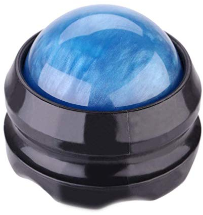 VOANZO Massageball, Anself Roller Massager für Muskel-, Schulter-, Arm-, Rücken-, Bauch-, Bein- oder Fußentspannung Fitnesszubehör (Blau)