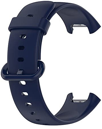 Cinturino sportivo per smartwatch Xiaomi RedmiWatch 2/Watch 2 Lite versione globale, cinturino in silicone, Blu scuro