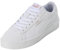 PUMA JADA Renew Nubuck Sneaker, White-Rose Gold, 36 EU
