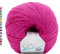 Online Sockenwolle 6-fädig uni pink | Strumpfwolle Supersocke 6-fach 321 Merino einfarbig | dickes Sockengarn mit Merinowolle zum Stricken und Häkeln (5002 Pink)