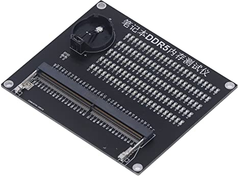 Airshi Placa de Prueba de Placa Base, Tamaño Compacto, Placa de Prueba de RAM Multifunción para Computadora Portátil Confiable para Reparación de Computadoras (DDR5), Airshihpciu0yggf-13