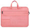 jooeer 15.6 Inch Laptop Sleeve Case Compatible with Notebook Chromebook 15.6, Protective Waterproof Polyester Cover Slim Padded Computer Carrying Bag with Handle Multiple Pocket, Pink