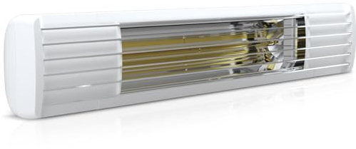 Etherma ET-EXO-PRO-2500RC-W Infrarotstrahler, Funk, 2.5kW, IP65, weiß (45008)