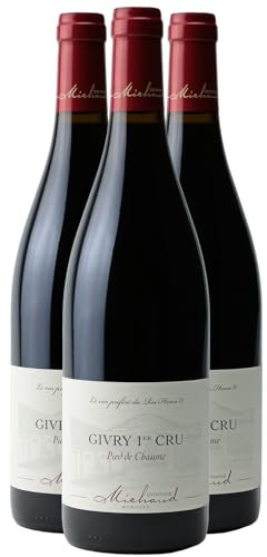 Givry 1er Cru Le Pied de Chaume - Rouge 2022 - Domaine Michaud - Grand Vin Rouge de Bourgogne (3x75cl)
