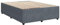 vidaXL Bettgestell, Polsterbett Bett für Schlafzimmer, Bettrahmen mit Lattenrost, Doppelbett Schlafzimmerbett, Dunkelgrau 160x200cm Samt