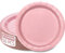50Pcs Pink Paper Plates - 9” Pink Birthday Bulk Paper Plates Round Dinner Plates for Girls Baby Shower Gender Reveal Party Decorations
