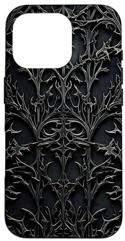 Gothic-Muster Hülle für iPhone 16 Pro