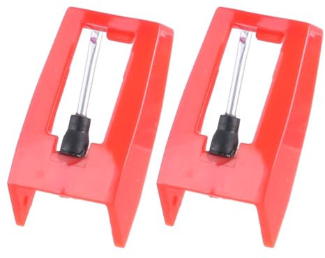 2 agujas de tocadiscos para tocadiscos de repuesto para tocadiscos, vinilos, tocadiscos, decoración moderna de pared