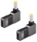 GINTOOYUN 2PCS USB C to Laptop Charging Adapter Female Type C to Male DC 5.5 x 2.5mm Barrel 20V USB Type C Input to DC5525 Power Converter up to 100W (DC5525)