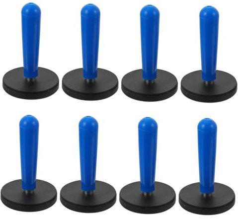 SOLUSTRE 8 Stück Auto Wrap Gripper mit Haken Magnetische Greifer für Vinylfolien Leicht Schonend für Fahrzeugfolien Zufällige Farbe