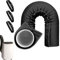 SVCEQZE Funda Portátil Para Manguera De Aire Acondicionado | Cubierta Térmica Protectora Para Mangueras De Aire Acondicionado | Accesorio Ajustable Triple Capa Para Tubo De Escape En Interiores Y