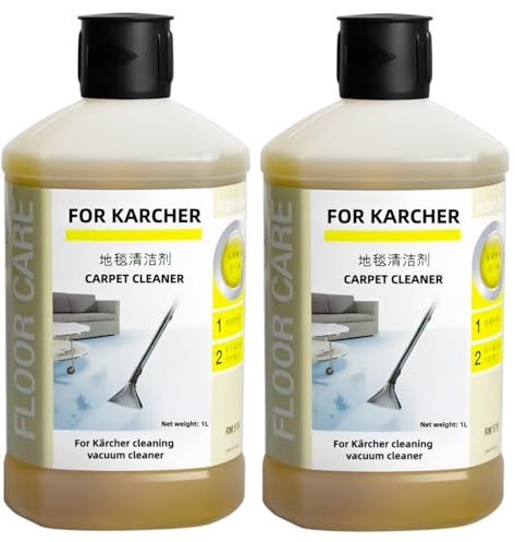 RM519 Sofa, Bettlaken, Vorhang, Stoff, 1L Teppichreiniger. Kompatibel Mit Kärcher Puzzi 8/1, 10/1 SE BRC-Serie. Alle Aufrechten Und Kompakten Tiefenreiniger For Teppiche(2 PCS)