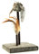KOOBA Mouse Feather Interactive Motion Cat Toy, 3 In 1 Fun Swing Spring Teaser with Squeak Sound, Light Up Eyes, Soft Natural Feather for Exercise, Fur Mice Fun Pet Game for Cats and Kitten