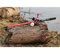 Matt Hayes Adventure Canne à pêche télescopique pour enfant avec moulinet Rose 1,8 m