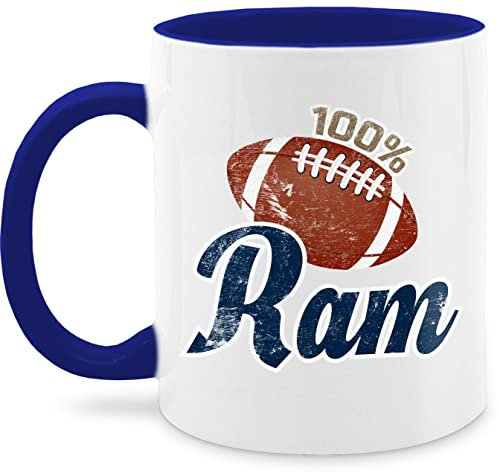 Tasse Tassen 325ml - Deko Hobby Geschenk - 100% Ram - 325 ml - Dunkelblau - teetasse kaffeetasse wärmende