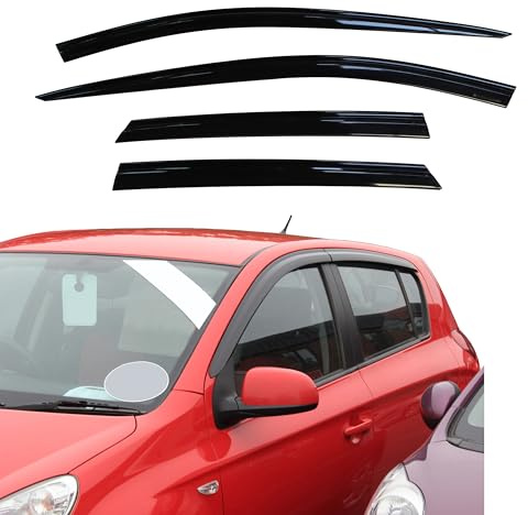 AUTO CLOVER Wind Deflectors Set for Hyundai i20 2008-2014 (4 pieces)