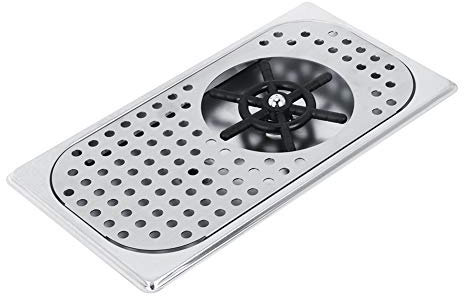 Glass Rinser for Kitchen Sink, 201 Stainless Steel Bar Glass Rinser Bottle Washer Faucet Glass Rinser Cup Cleaner Kitchen Sink Accessories, Easy to Clean, for Home Bar