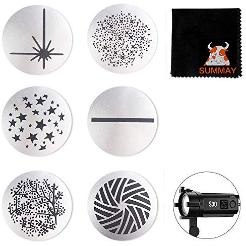 GODOX S30 Farbfilter SA09-003 GOBO Set für Godox S30 LED Fokussierleuchte (SA09-03)