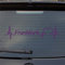 Hellweg Druckerei Frankfurt Herz Puls Stadt Liebe Auto Aufkleber Sticker Heckscheibenaufkleber