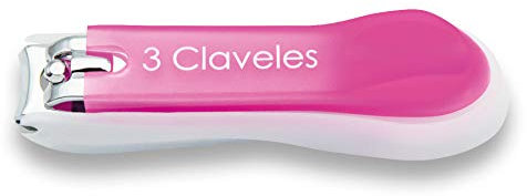 3 Claveles Coupe-Ongles Recoge Ongles 8 cm Rose