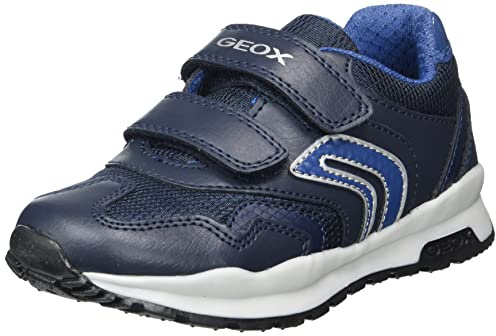Geox Jungen J Pavel Sneakers, Navy Dk Avio, 32 EU