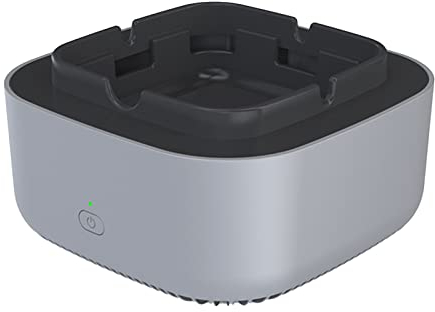 Irishom Cendrier Multifonctionnel Sans Fumée à Ions Négatifs Plus Frais de Fumée Grabber Purificateur d'Air Cendrier pour Fumeur de Cigarettes Voiture de Bureau à Domicile