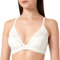 Calvin Klein Women's Lightly Lined Plunge 000QF6938E Bras, Deep, White (Ivory), 34D