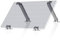 Zelsius Kit de support universel pour panneau solaire avec angle réglable | Kit de montage en aluminium pour quatre panneaux | Support de panneau avec mécanisme télescopique, kit de fixation