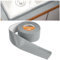 Flintronic Rodapiés Autoadhesivo Flexible, 15m 【50 * 15mm】Perfil PVC, Rodapie de Acabado Rodapiés Flexible Cinta Autoadhesiva para Cocina y Baño(Gris)