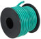 sourcing map Alambre de silicona de calibre 12, cable eléctrico trenzado de 12 AWG, alambre de conexión de alta temperatura, alambre de cobre estañado de 7,5 m, carrete verde para cableado de modelo,