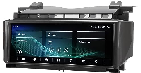 Tbest 12.3in 8 Core Car Multimedia Player, Portable Car Stereo Touch Screen GPS Navigation Stereo Radio Player Replacement for Rover Range Rover Vogue V8 L322 (8+128G)