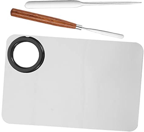 FRCOLOR 1 set di palette di matite colorate, in metallo, per nail art, in acciaio inox