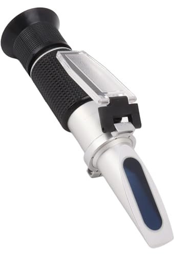 Milchmessgerät Refraktometer, RGBS Refraktometer 0-20% milk Refraktometer ATC Handrefraktometer für Milch/milk