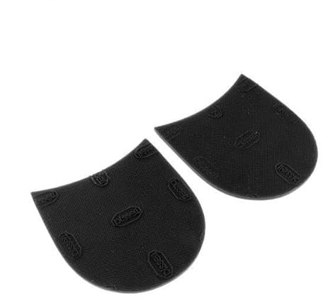 APLVFFZH 2x Gummi Griffpolster Zum Aufkleben auf Absätze, Schuhsohlendicke 3 Mm