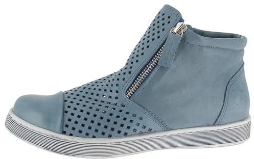 Andrea Conti Damen Sneaker, Infinity Blue, 37 EU
