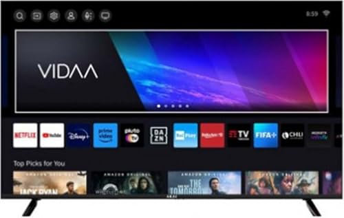 AKTV407QM - Smart TV 40 Pollici (100 cm), HD, 1366 x 768 Pixel, LED, DVB-T2