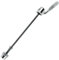 Steel Quick Release Skewer for Rear Mounted Trainers, Standard Bike Wheel Skewers Rod Lever for Turbo Trainer, Indoor Trainer, Riding, All Rear Cycle Wheels with Hollow Axle, Silver