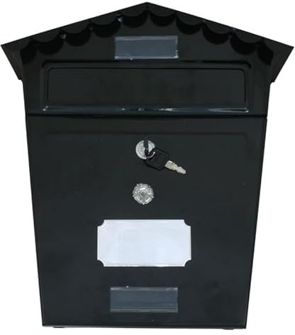 English Rose Post Box Mailbox Waterproof Steel Letterbox With Lock Free Engraving 119
