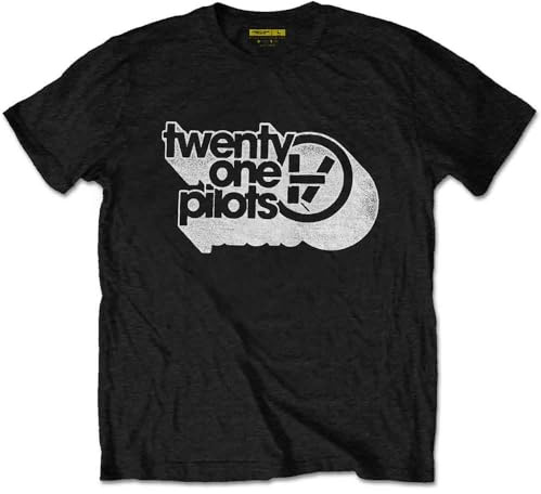 Twenty One Pilots Men's Vessel Vintage T-Shirt Black | Officially Licensed Merchandise