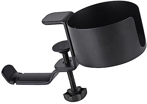 Hemobllo Soporte Multifuncional De para Auriculares y Portavasos Soporte para Escritorio Diseño para y Trabajar